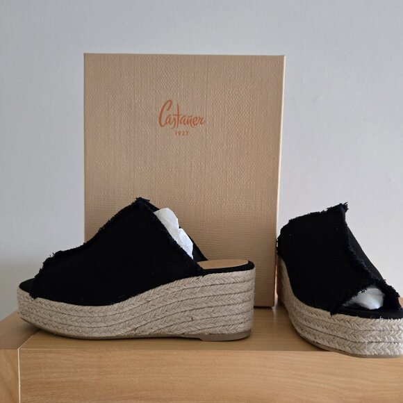 Castaner Espadrille Slides NWT/Never Worn - Picture 1 of 2